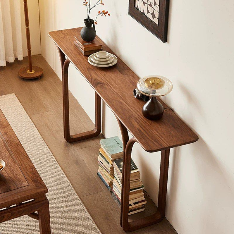 COSTIEL Modern Solid Wood Console Table - Radical Homes Singapore