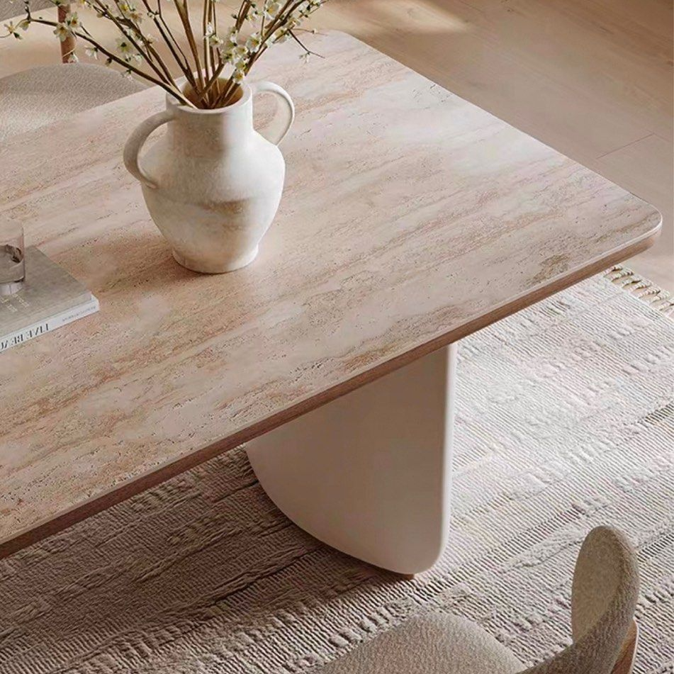 OCEAN Modern Sintered Stone Dining Table - Radical Homes Singapore