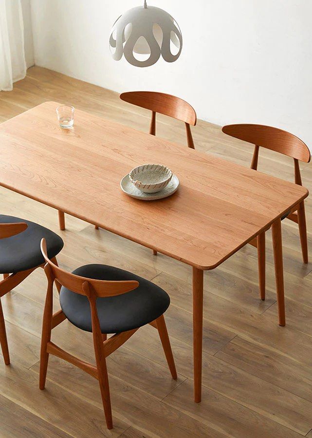 RAVELIN Modern Solid Wood Dining Table - Cassa Haus Singapore