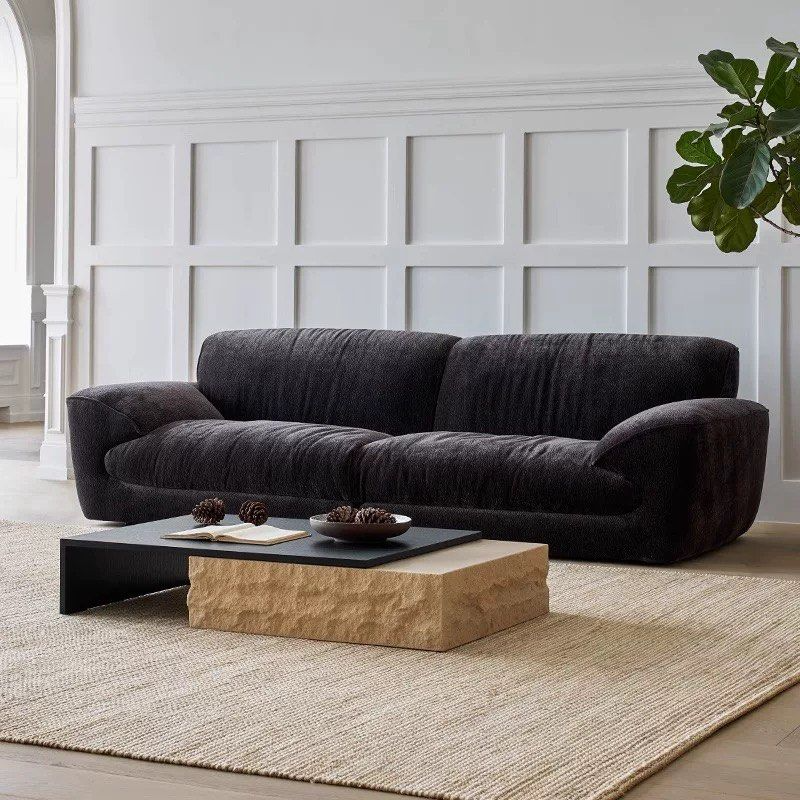 BLAKE Modern Travertine Coffee Table - Radical Homes Singapore