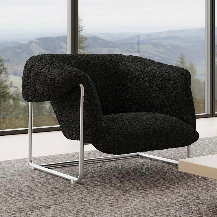 OLIN Modern Boucle Lounge Chair - Cassa Haus Singapore