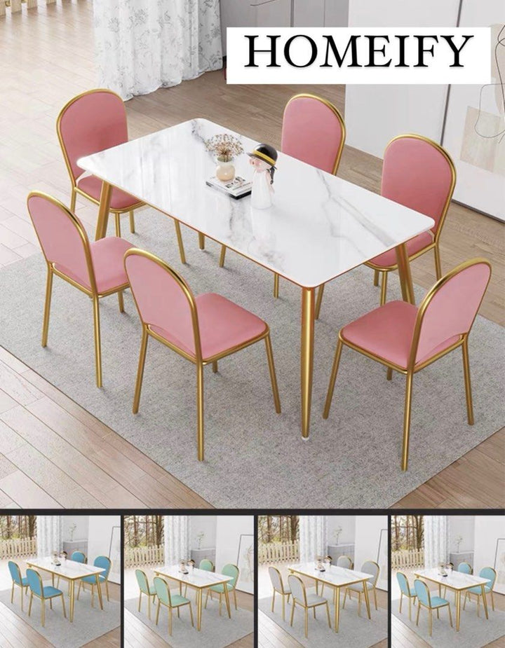MOORE Modern Dining Table & Chairs - Radical Homes Singapore