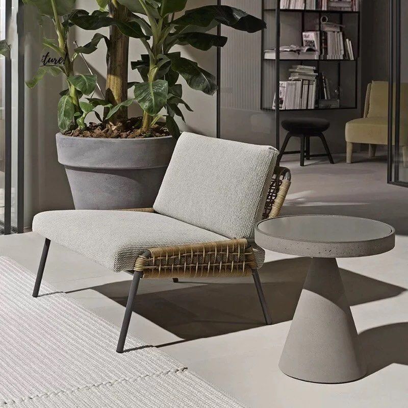 KENNY Wood Outdoor Lounge Chair ex - Radical Homes Singapore