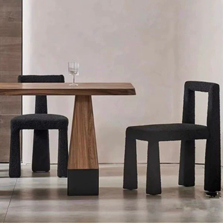 PRESAN Modern Boucle Dining Chair - Radical Homes Singapore