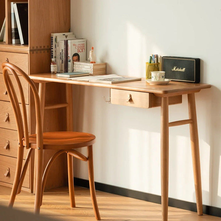 ADRIAN Solid Wood Desk - Radical Homes Singapore