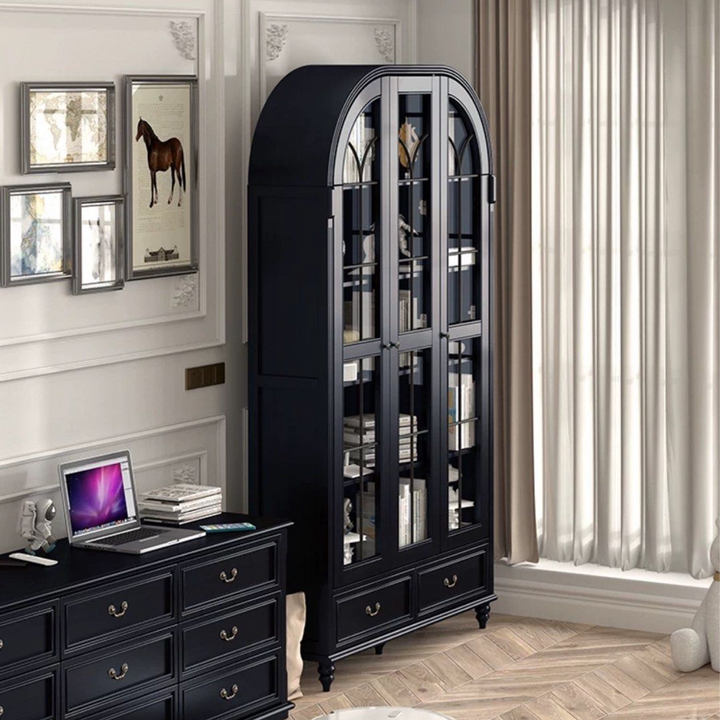 JADSON Mid Century Solid Wood Bookshelf - Radical Homes Singapore