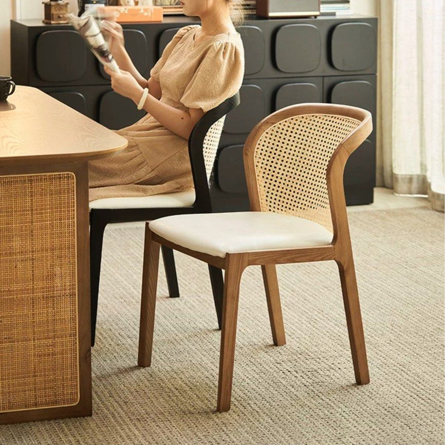 NUOVO Modern Solid Wood Dining Chair - Radical Homes Singapore