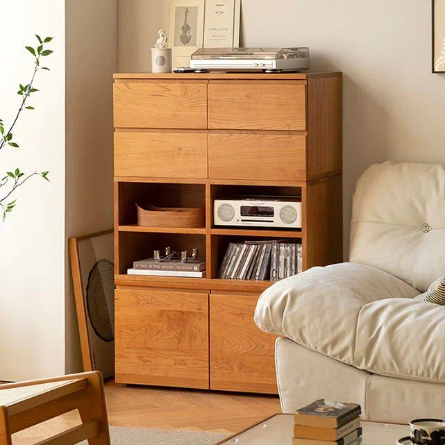 SABLEVIEW Stackable Solid Wood Modular Storage - Radical Homes Singapore