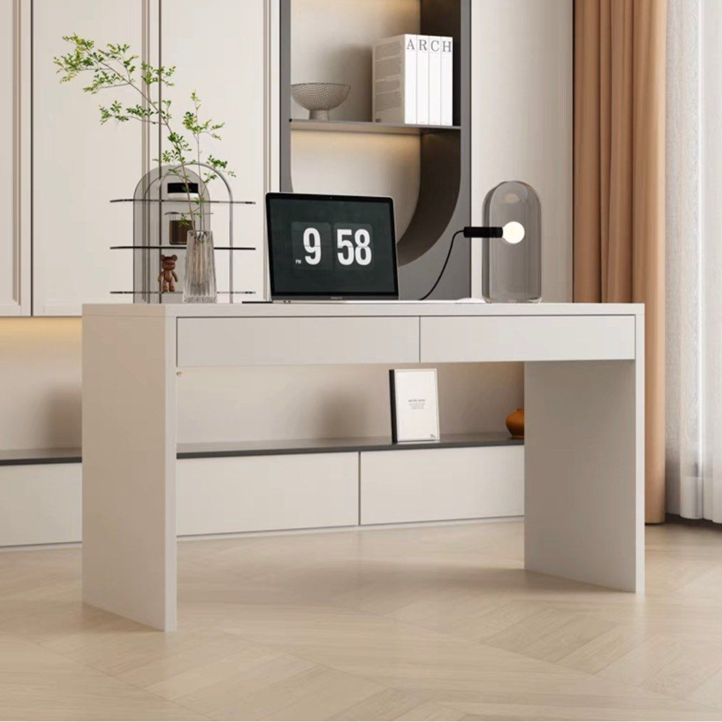 STANLEY Modern Solid Wood Study Table - Radical Homes Singapore