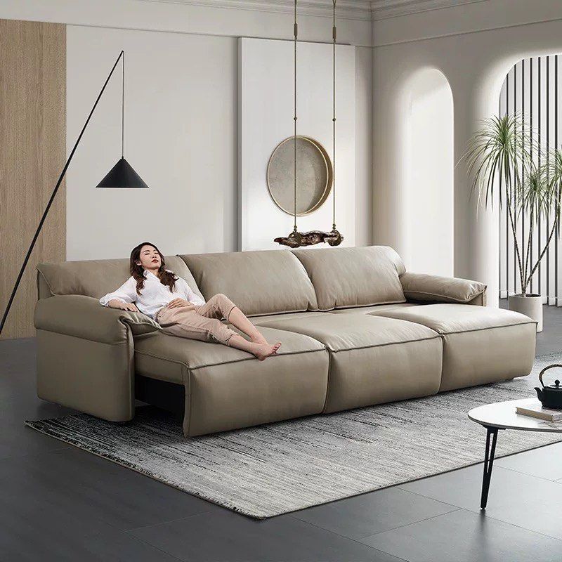 VITO Modern Electric Motorised Leather Sofa - Radical Homes Singapore