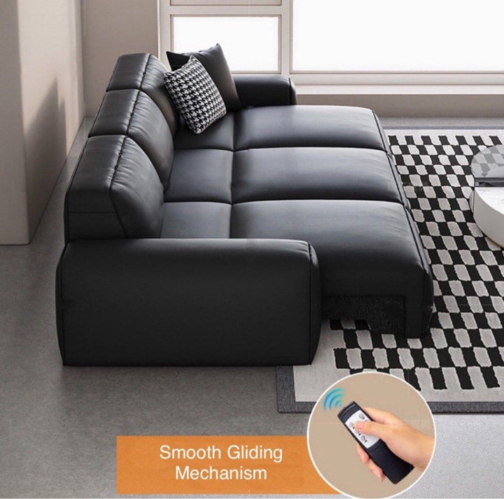 VISSARA Modern Electric Motorised Leather Sofa - Radical Homes Singapore