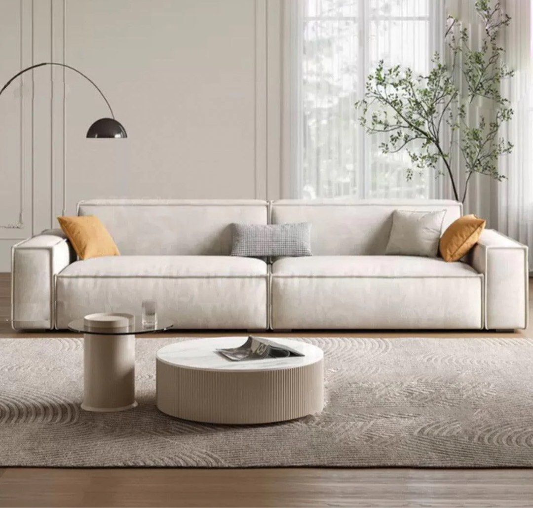 FENWYN Modern Leathaire Sofa - Cassa Haus Singapore