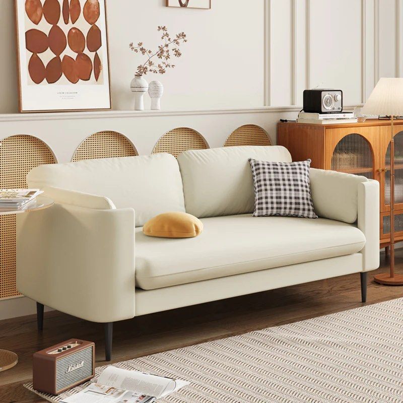 ESTREL Modern Leather Sofa - Radical Homes Singapore