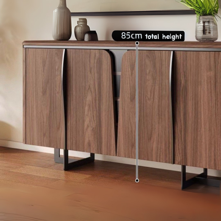 LYNS Modern Solid Wood Sideboard - Radical Homes Singapore