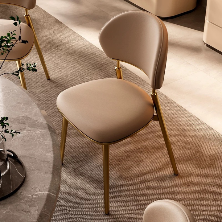 ORVENA Modern Leather Dining Chair - Cassa Haus Singapore