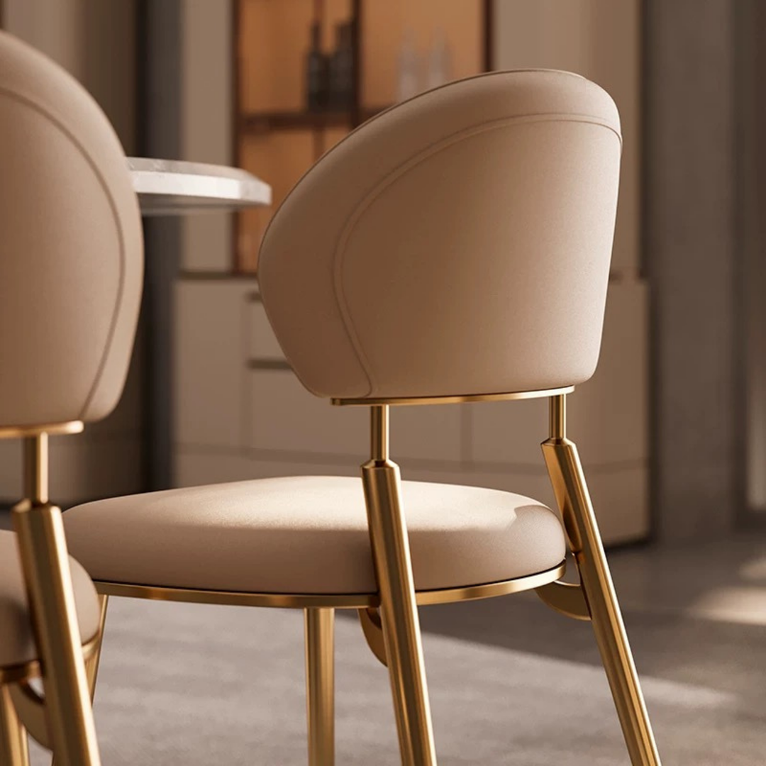 ORVENA Modern Leather Dining Chair - Cassa Haus Singapore