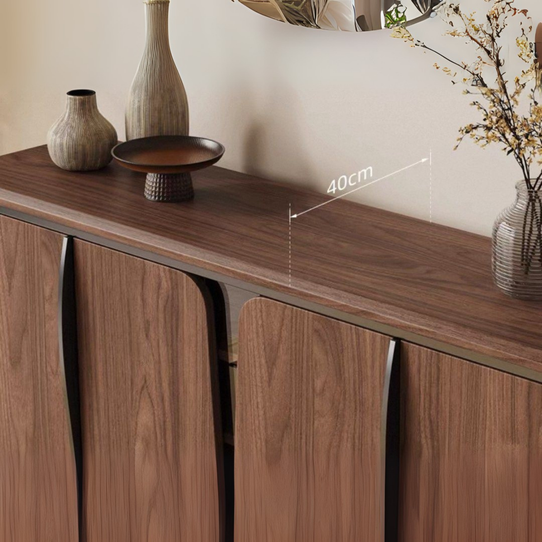 LYNS Modern Solid Wood Sideboard - Radical Homes Singapore