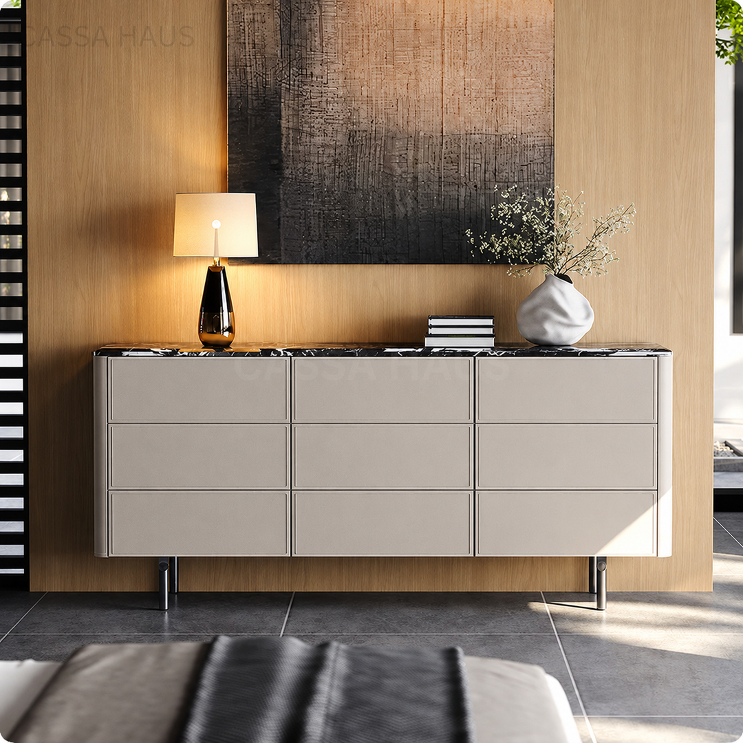 GERRS Modern Marble Sideboard - Cassa Haus Singapore