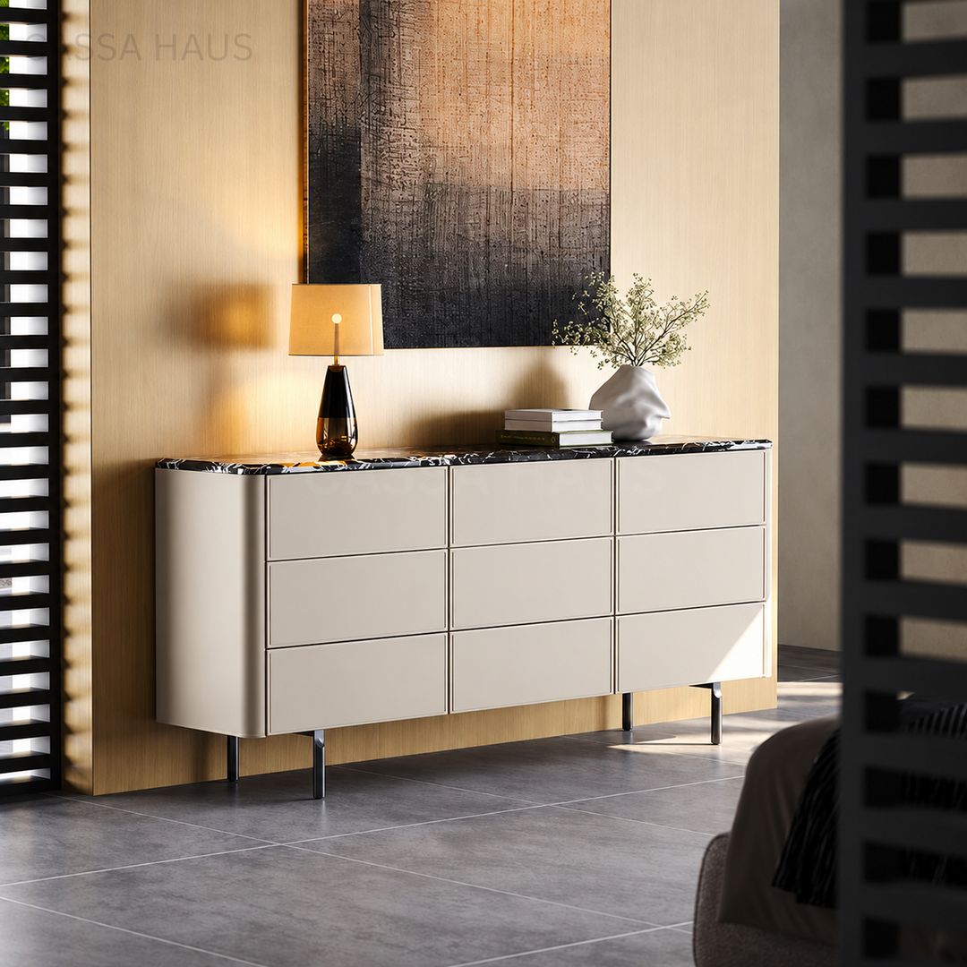 GERRS Modern Marble Sideboard - Cassa Haus Singapore
