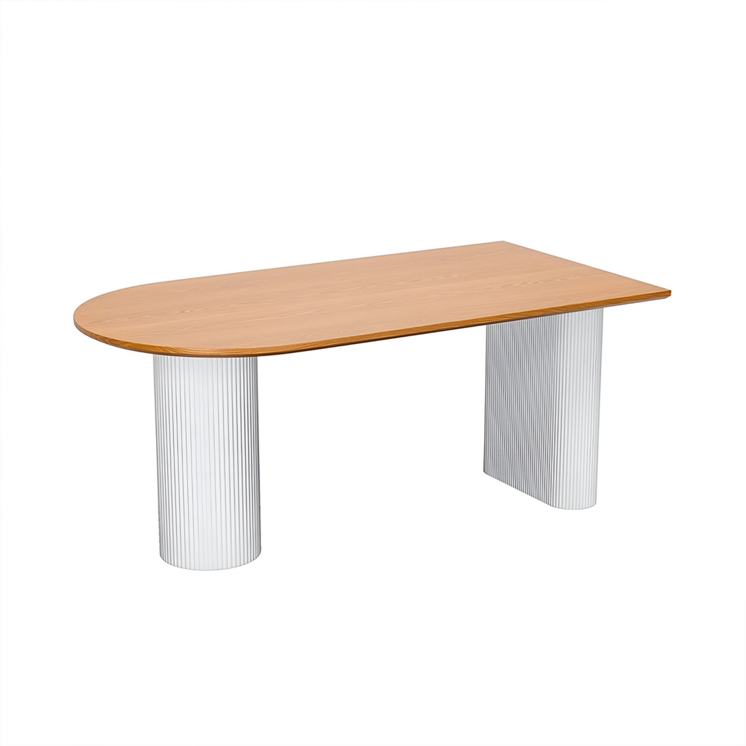 JOPHO Japandi Solid Wood Dining Table - Radical Homes Singapore
