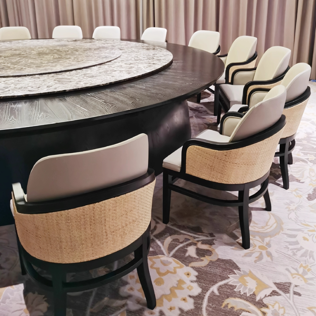 AURELIA Modern Rattan Dining Chair
