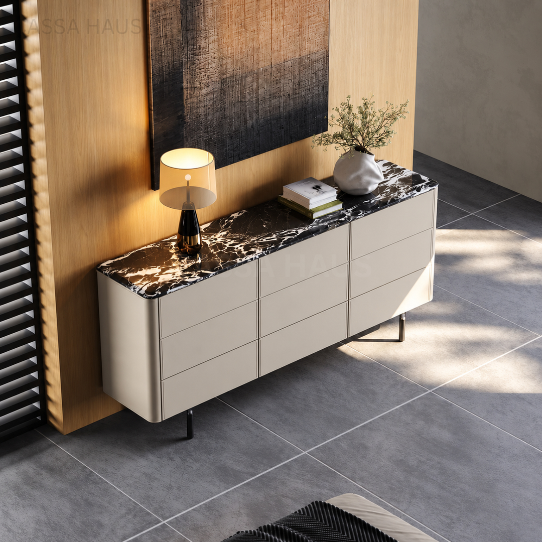 GERRS Modern Marble Sideboard - Cassa Haus Singapore