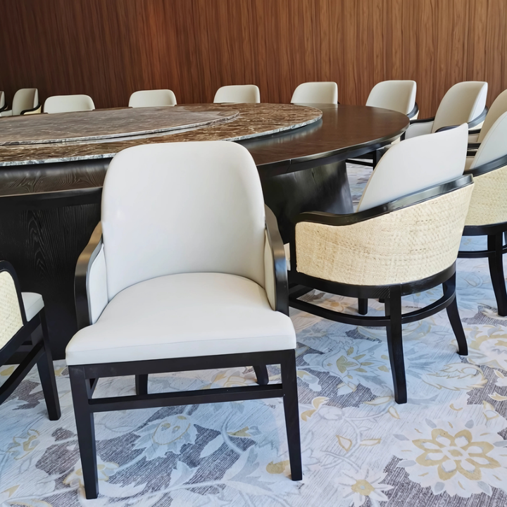 AURELIA Modern Rattan Dining Chair