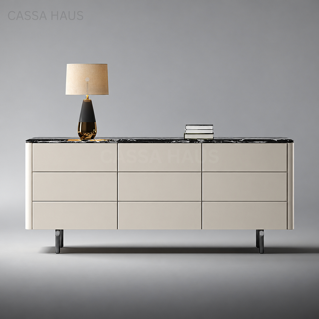GERRS Modern Marble Sideboard - Cassa Haus Singapore