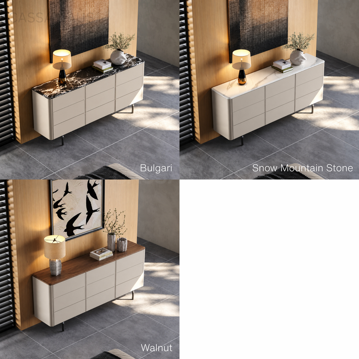 GERRS Modern Marble Sideboard - Cassa Haus Singapore