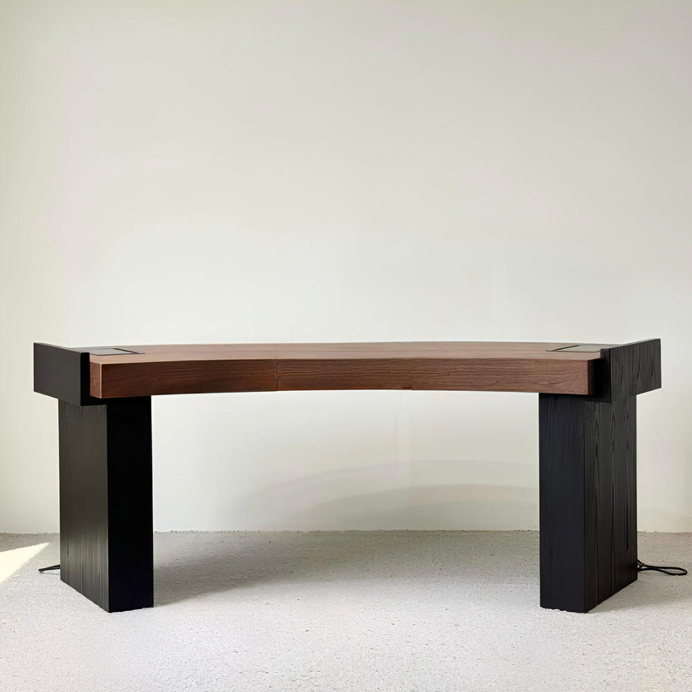 ELLSWORTH Modern Solid Wood Study Table - Cassa Haus Singapore
