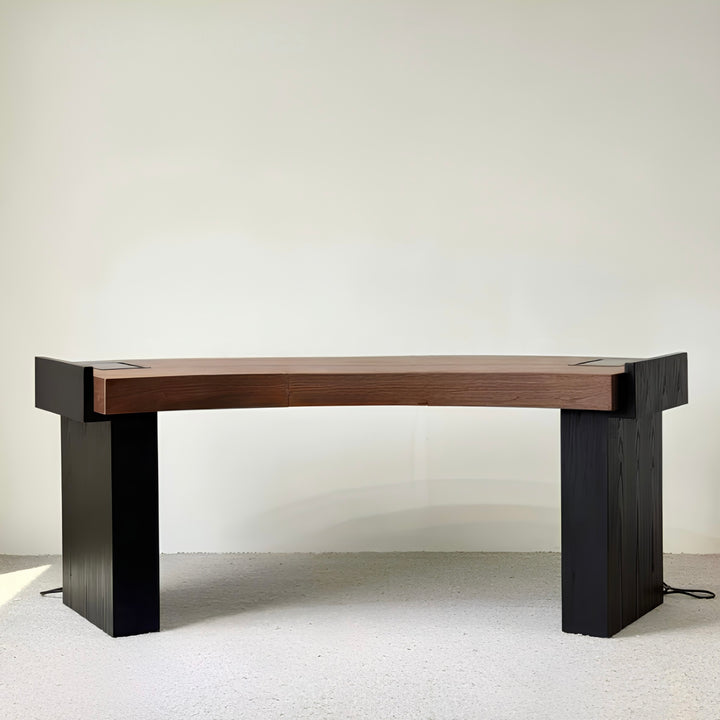 ELLSWORTH Modern Solid Wood Study Table - Cassa Haus Singapore