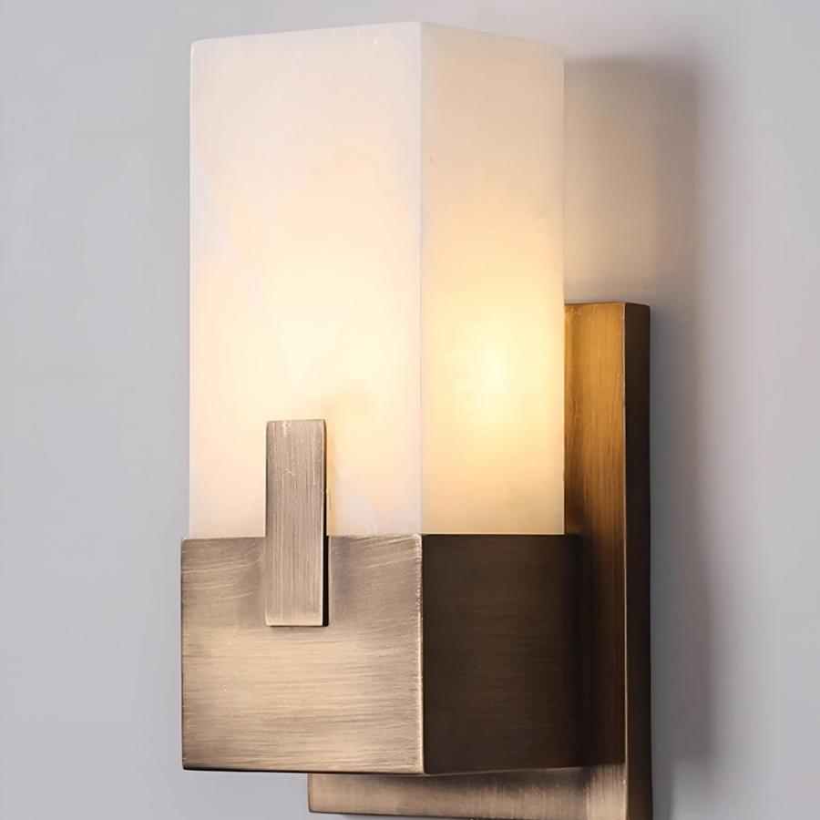 CURELIA Natural Marble Wall Light - Radical Homes Singapore