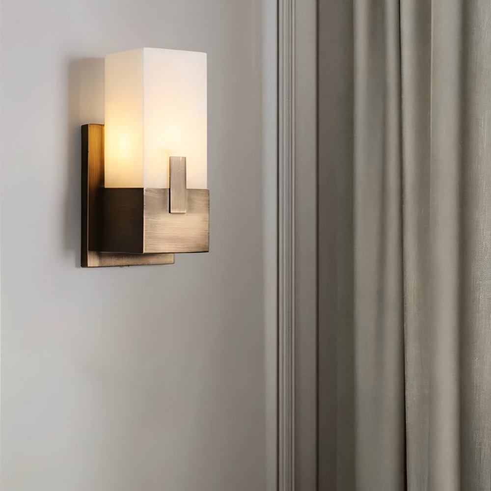 CURELIA Natural Marble Wall Light - Radical Homes Singapore