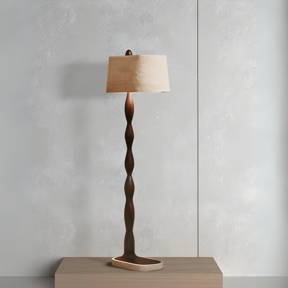 DARA Wabi Sabi Solid Wood Lamp - Radical Homes Singapore