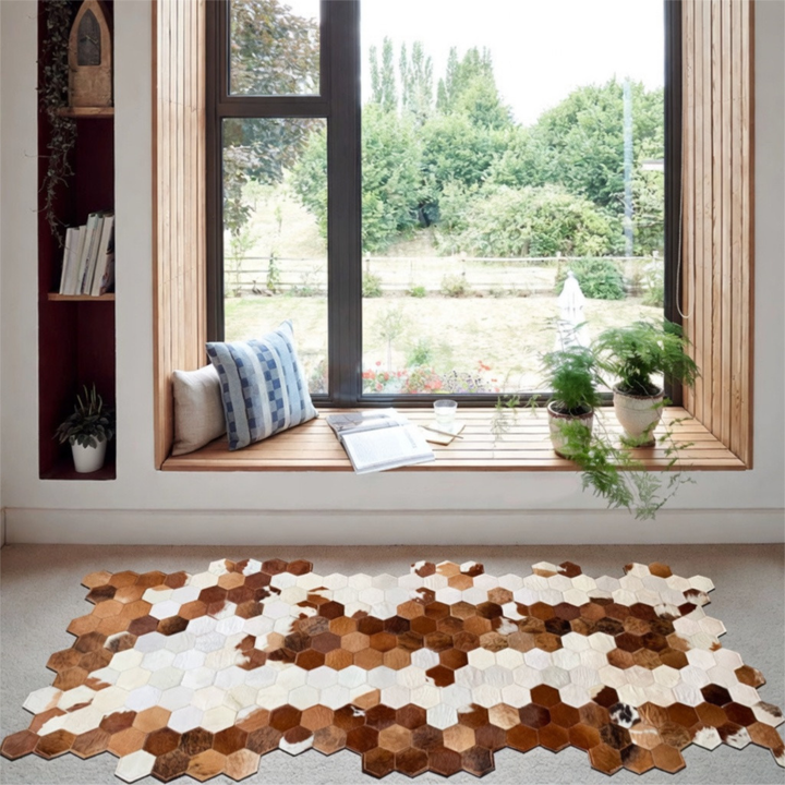 AESTRALIS Cowhide Leather Rug - Cassa Haus Singapore