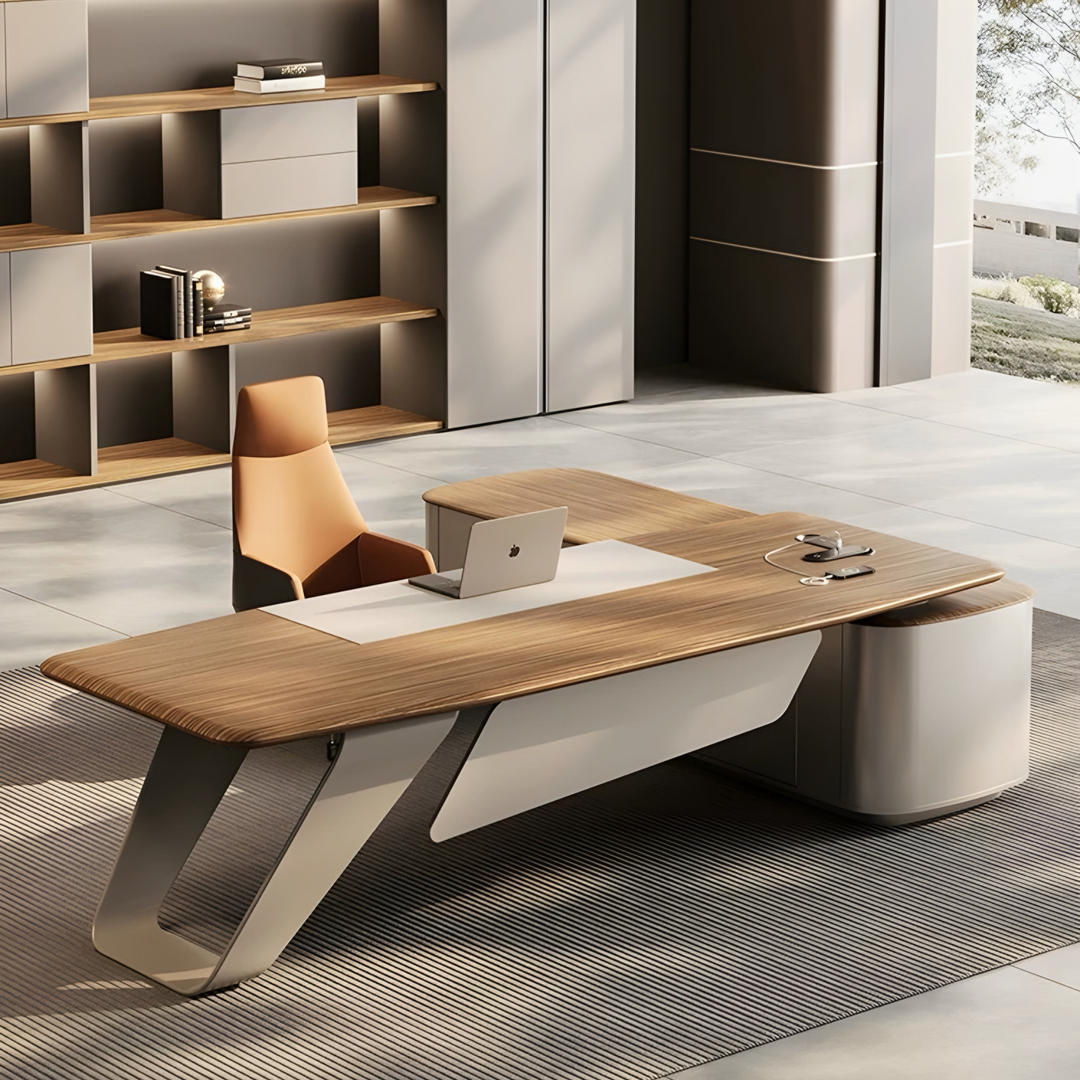 AUREN Modern Office Table - Radical Homes Singapore