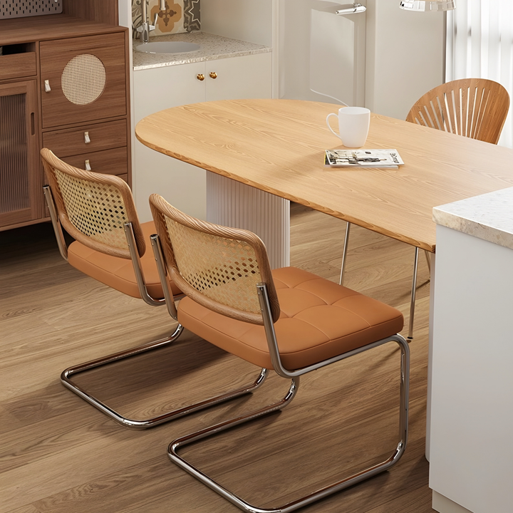 JOPHO Japandi Solid Wood Dining Table - Radical Homes Singapore