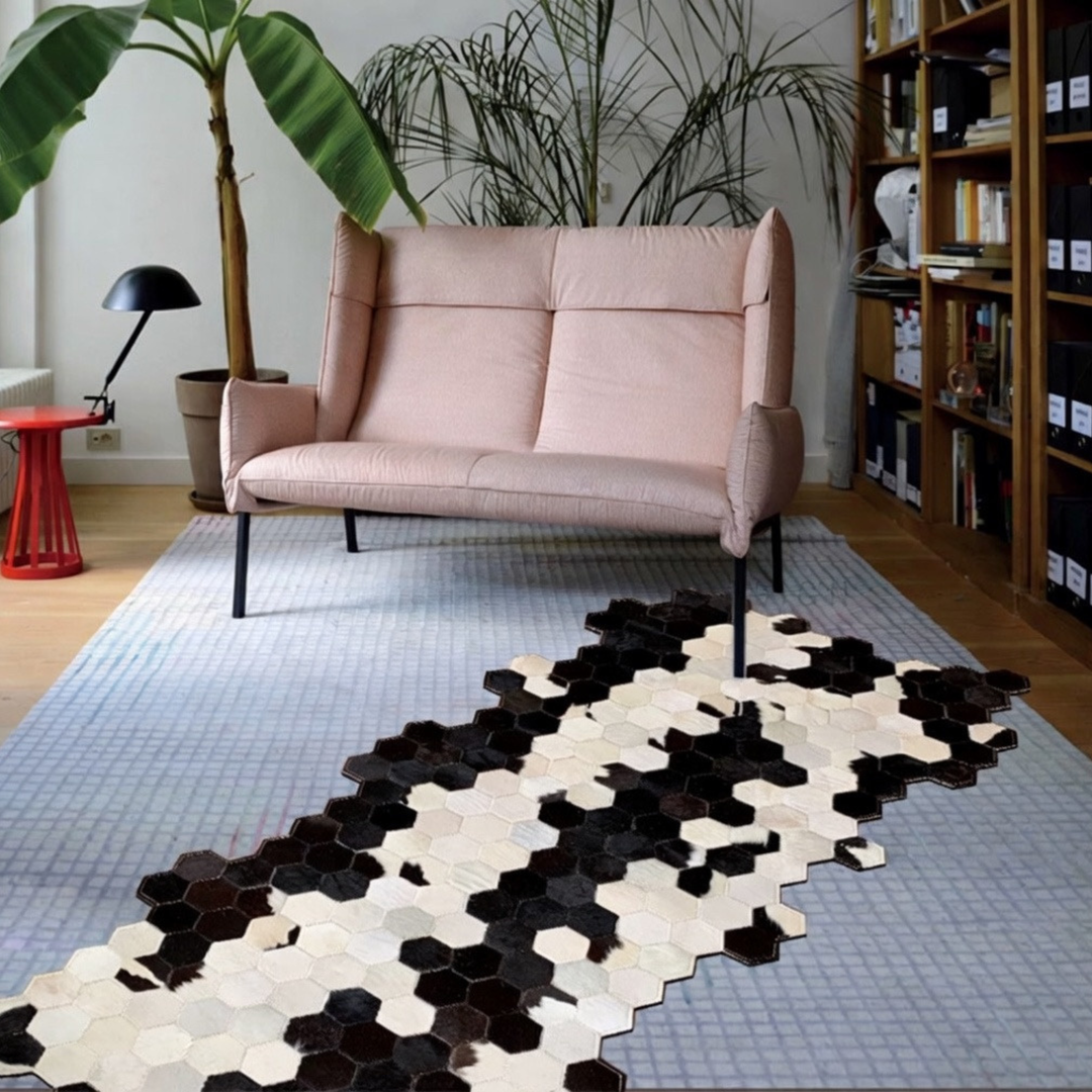 AESTRALIS Cowhide Leather Rug - Cassa Haus Singapore