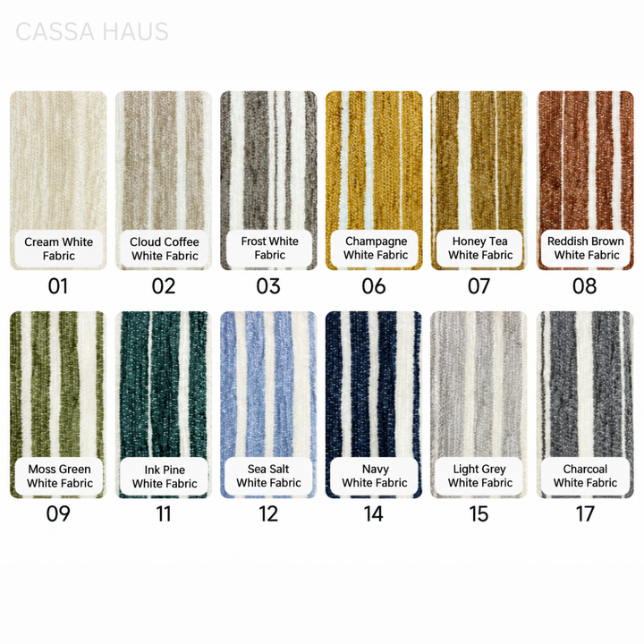 MINOA Modern Fabric & Leather Storage Bedframe - Cassa Haus Singapore