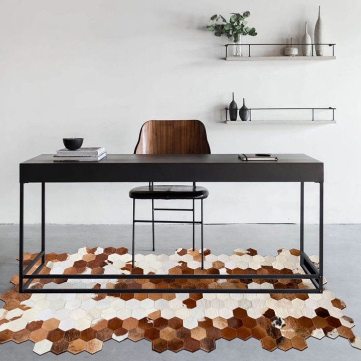 AESTRALIS Cowhide Leather Rug - Cassa Haus Singapore