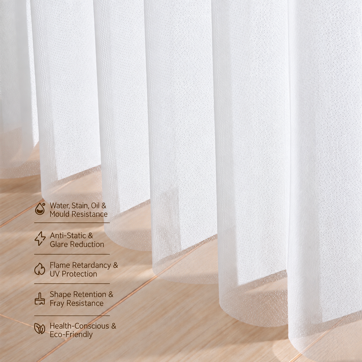 Smart Motorised Dream Curtains Vertical Sheer Blinds - Cassa Haus Singapore