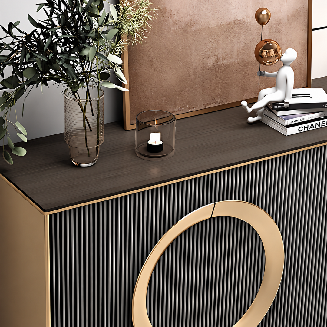 ELVANO Modern Sintered Stone Sideboard