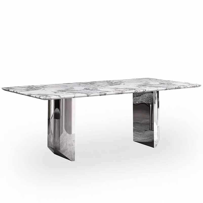 VEINSTONE Modern Marble Dining Table - Cassa Haus Singapore