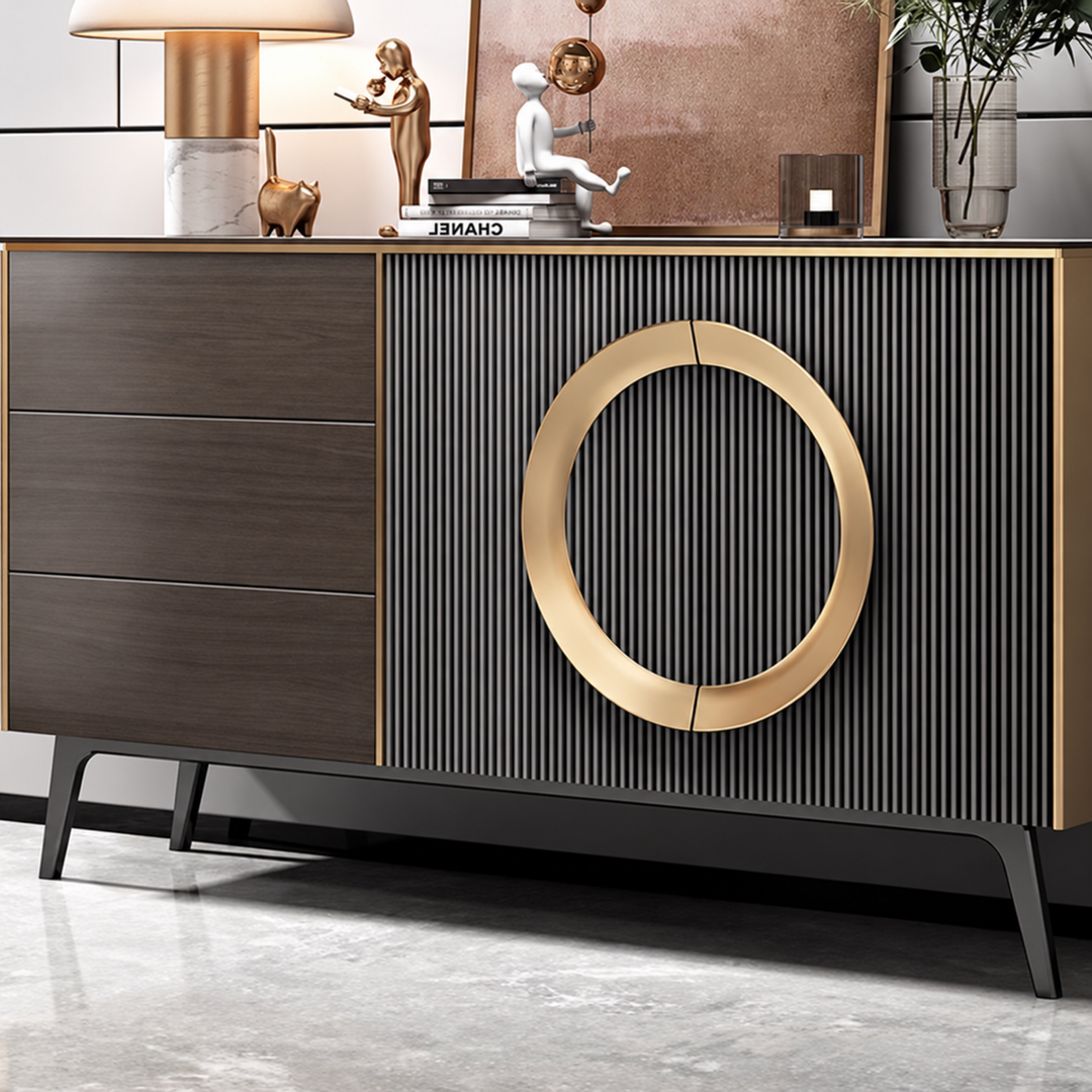 ELVANO Modern Sintered Stone Sideboard