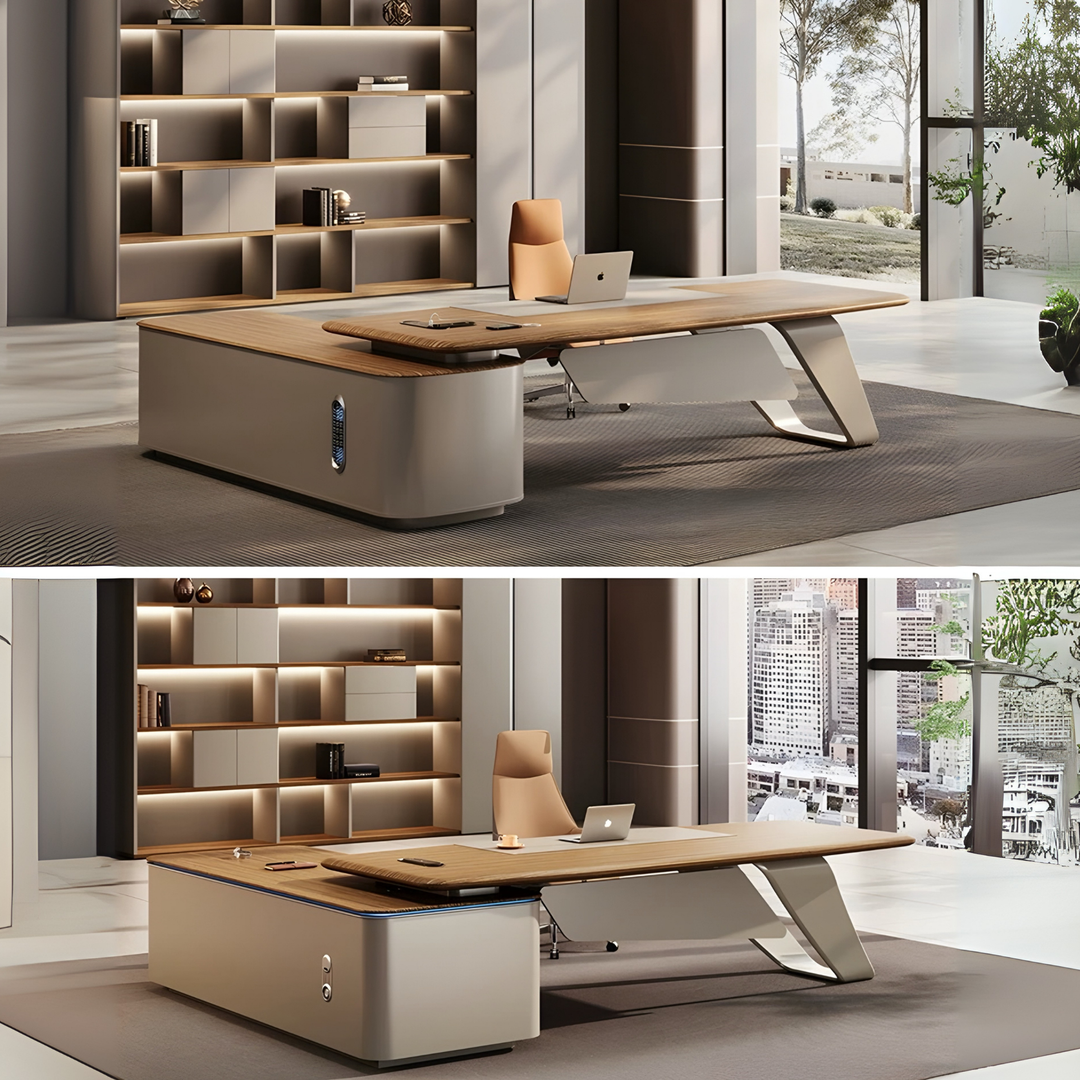 AUREN Modern Office Table - Radical Homes Singapore