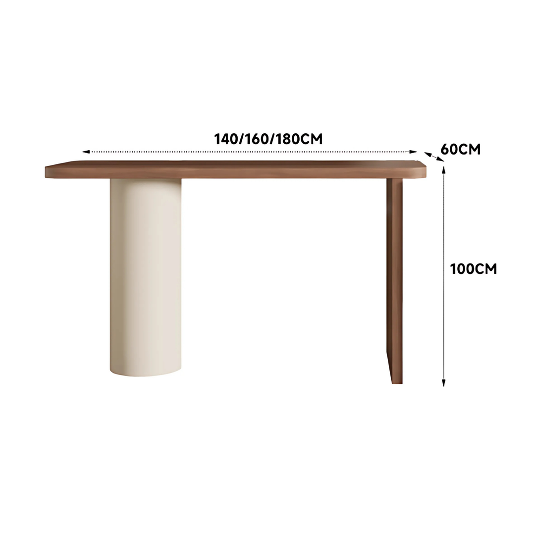 ROMA Modern Walnut Bar Table - Radical Homes Singapore