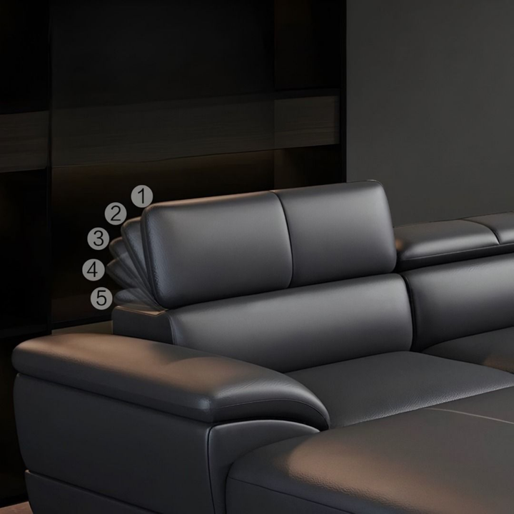 AOFIR Modern Leather Sofa - Radical Homes Singapore