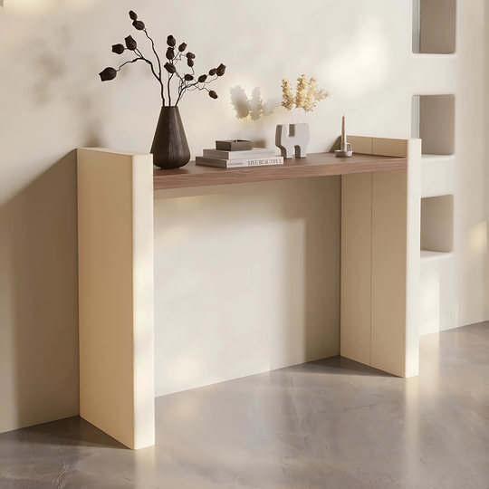 KELDON Modern Solid Wood Console Table - Cassa Haus Singapore