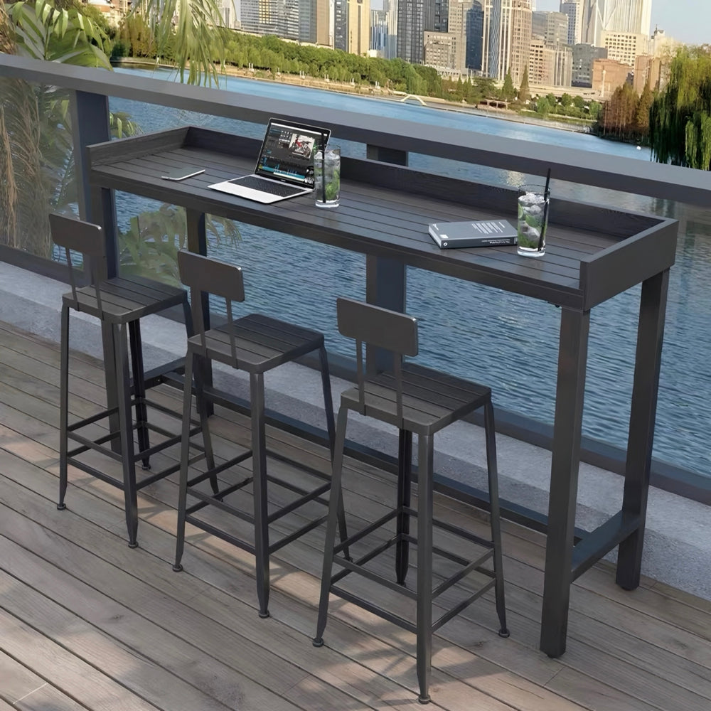 XELOVANE Modern Outdoor Bar Table and Chairs - Cassa Haus Singapore