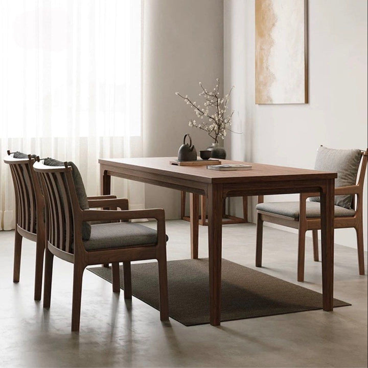 MAREIS Solid Wood Dining Armchair - Radical Homes Singapore